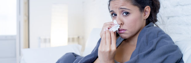 ASTHMA sick ill allergies cold flu BIGSTOCK