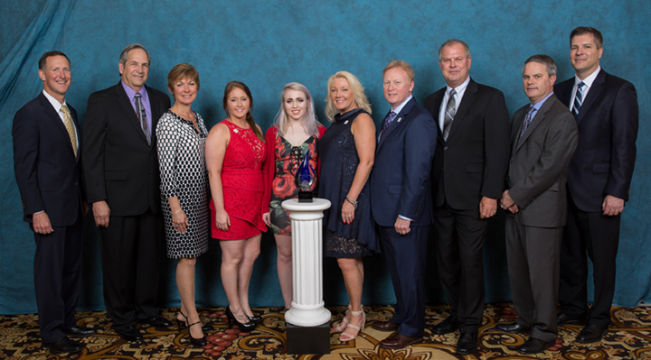 Ocean State Presented the 2017 Carrier President Award