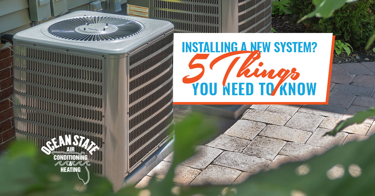 Installing a new air conditioner is unfortunately sometimes necessary in Florida. Here are 5 things you need to know to help you get started.